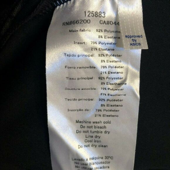 ASICS Fitsana Zip Jacket 125883 XS Extra Small EUC $90 Gym Running - Picture 4 of 4